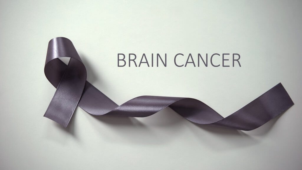Brain Cancer Awareness ribbon
