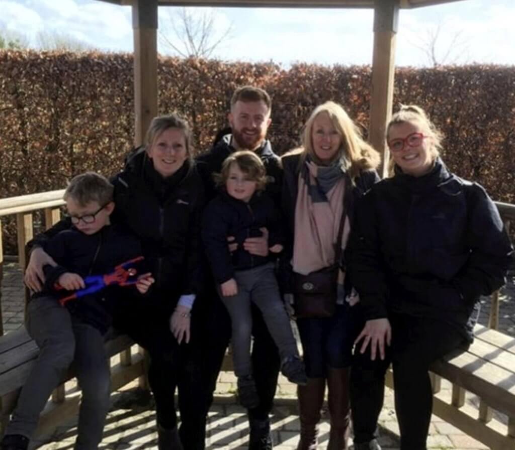 Alison Wheatley and family